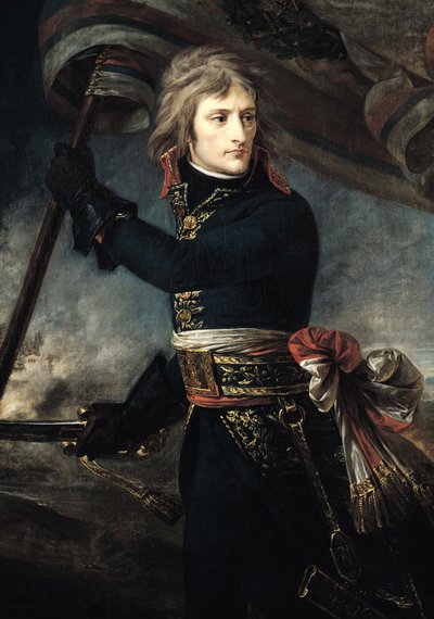 General Bonaparte (1769-1821) auf der Brücke von Arcole von Antoine Jean Gros